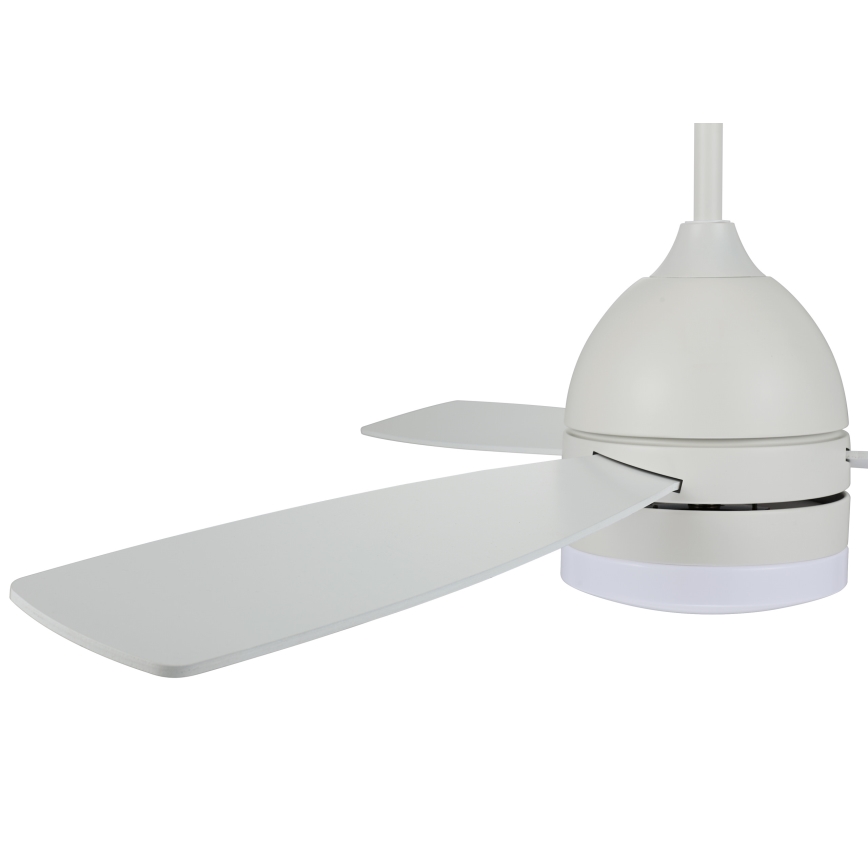 Lucci air 513075 - LED Stropni ventilator VECTOR LED/25W/230V 3000/4200/6500K bela + Daljinski upravljalnik