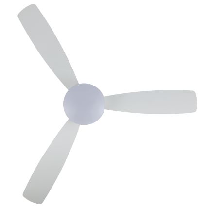 Lucci air 513075 - LED Stropni ventilator VECTOR LED/25W/230V 3000/4200/6500K bela + Daljinski upravljalnik