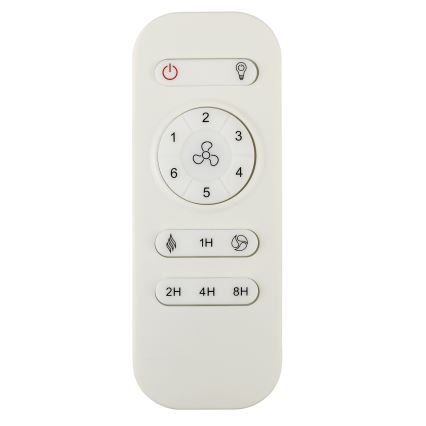 Lucci air 513075 - LED Stropni ventilator VECTOR LED/25W/230V 3000/4200/6500K bela + Daljinski upravljalnik