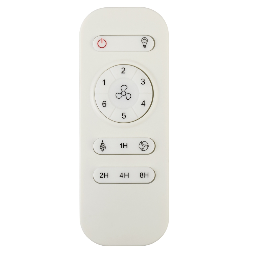Lucci air 513075 - LED Stropni ventilator VECTOR LED/25W/230V 3000/4200/6500K bela + Daljinski upravljalnik