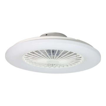 Lucci Air 513200 - LED Zatemnitvena stropna svetilka z ventilatorjem OSLO LED/20W/230V 3000/4500/6500K bela + Daljinski upravljalnik