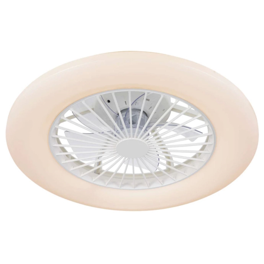 Lucci Air 513200 - LED Zatemnitvena stropna svetilka z ventilatorjem OSLO LED/20W/230V 3000/4500/6500K bela + Daljinski upravljalnik