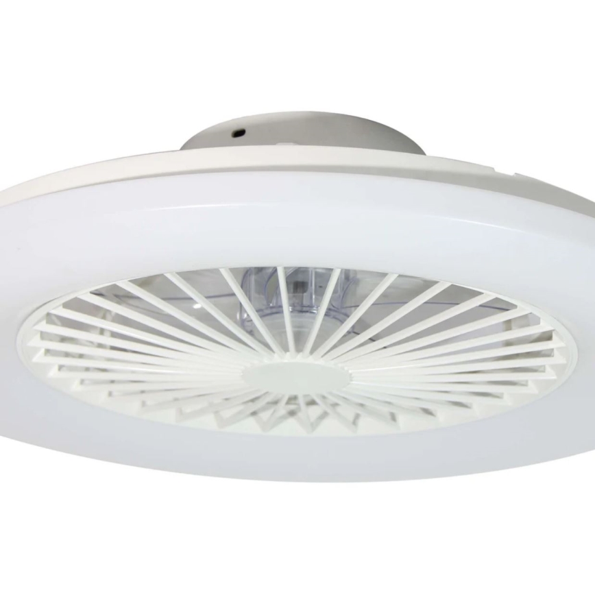 Lucci Air 513200 - LED Zatemnitvena stropna svetilka z ventilatorjem OSLO LED/20W/230V 3000/4500/6500K bela + Daljinski upravljalnik