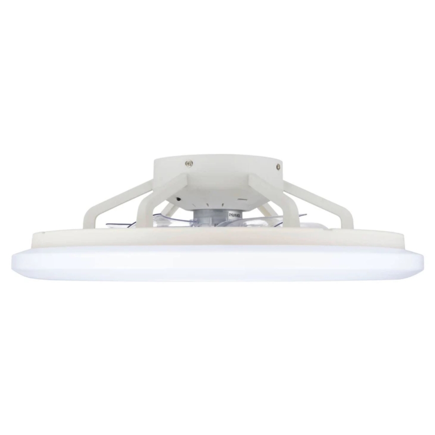 Lucci Air 513200 - LED Zatemnitvena stropna svetilka z ventilatorjem OSLO LED/20W/230V 3000/4500/6500K bela + Daljinski upravljalnik