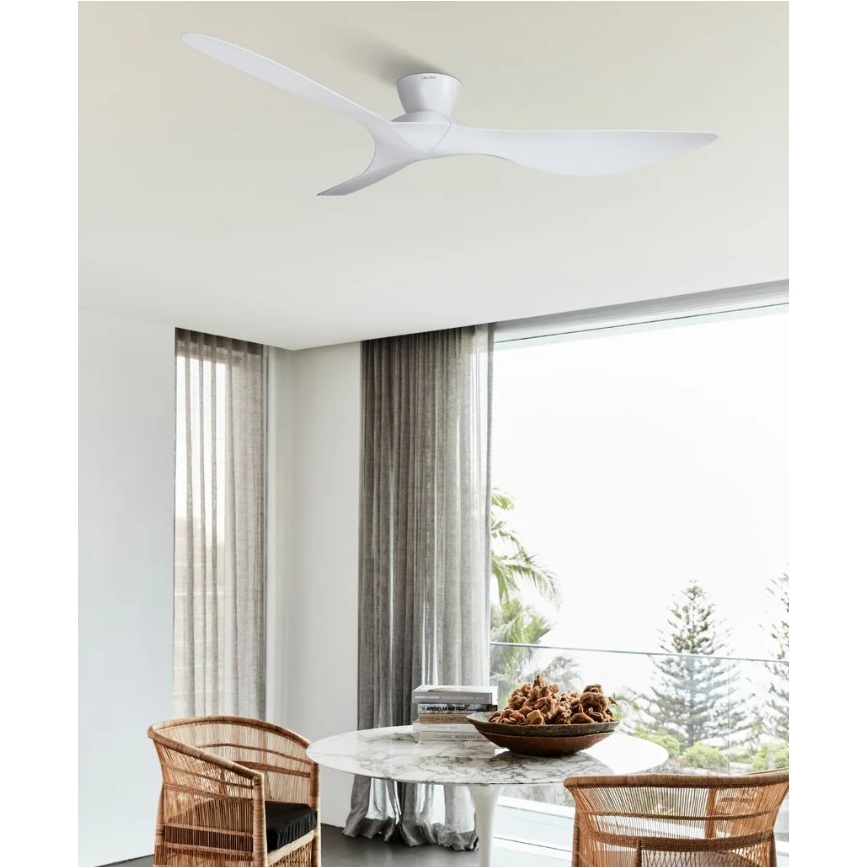Lucci Air 514030 - Stropni ventilator KOTARA premer 137 cm bela + daljinski upravljalnik