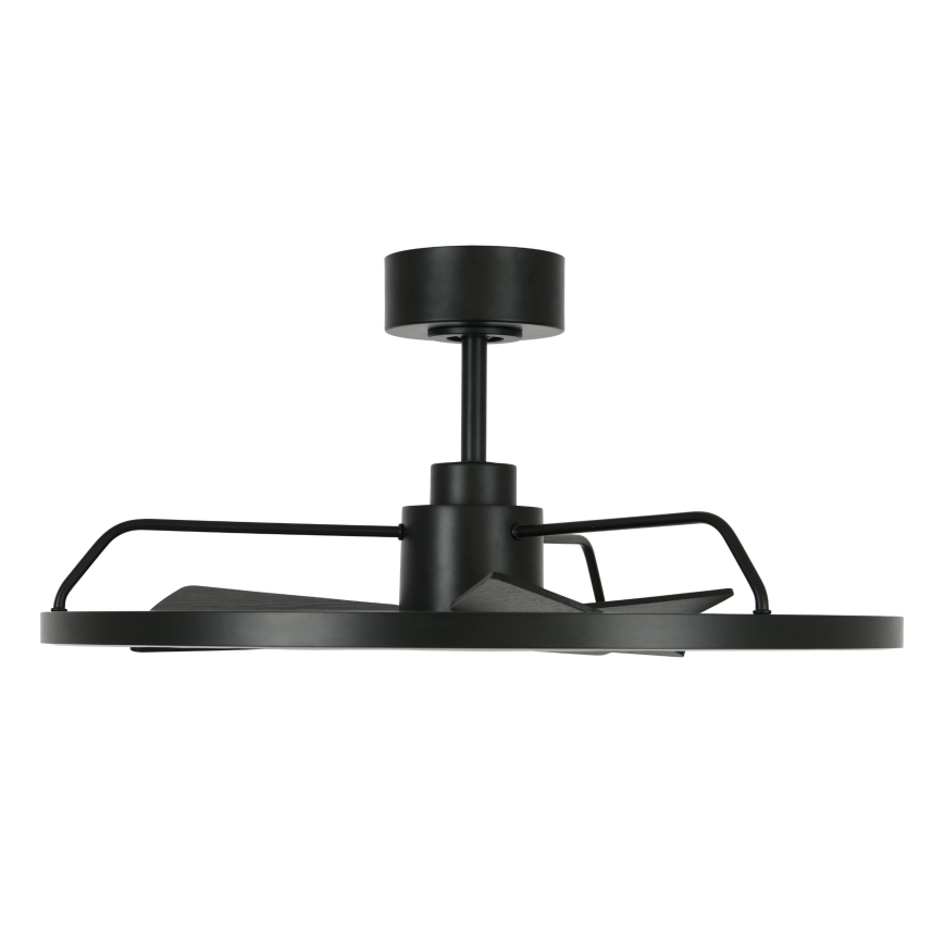Lucci Air 516124 - LED Zatemnitveni stropni ventilator CESSNA LED/36W/230V 3000/4000/5000K črna + Daljinski upravljalnik