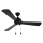 Lucci air BI2100389 - Stropni ventilator AIRFUSION BORDONO 1xGX53/11W/230V črna