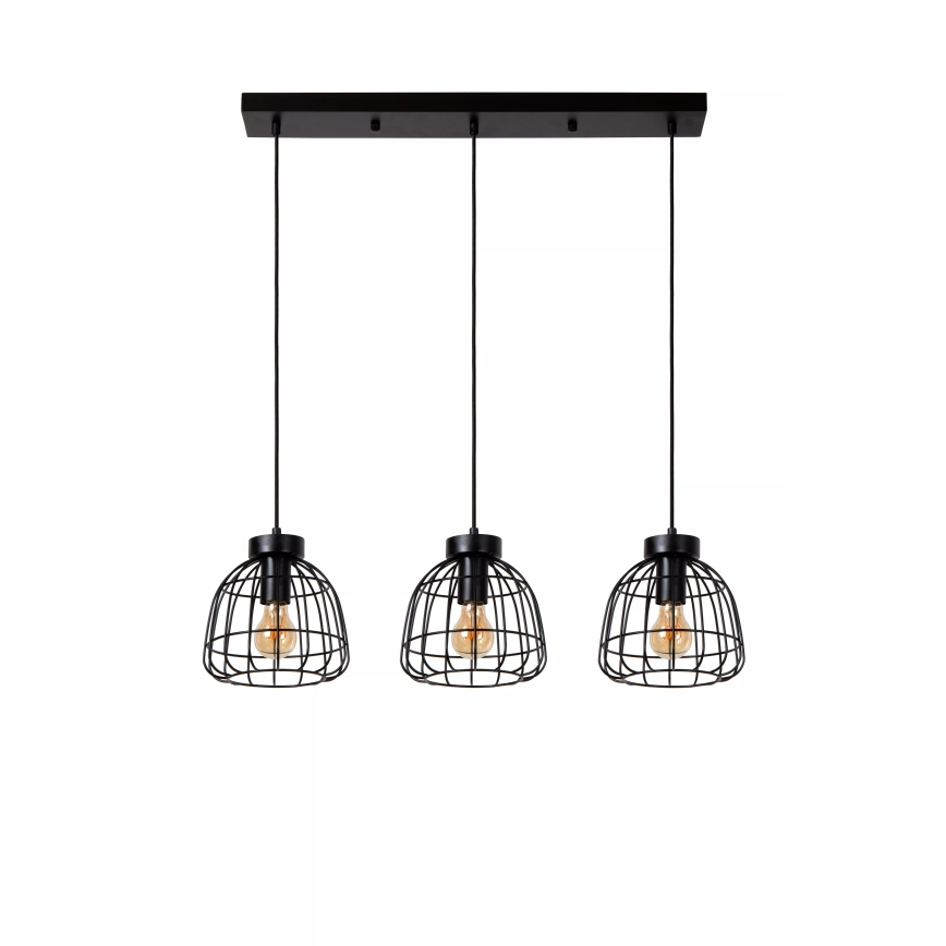 Lucide 00429/03/30 - Lestenec na vrvici FILOX 3xE27/40W/230V