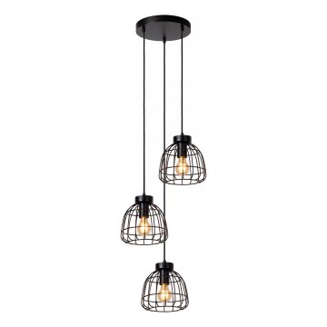 Lucide 00429/13/30 - Lestenec na vrvici FILOX 3xE27/40W/230V