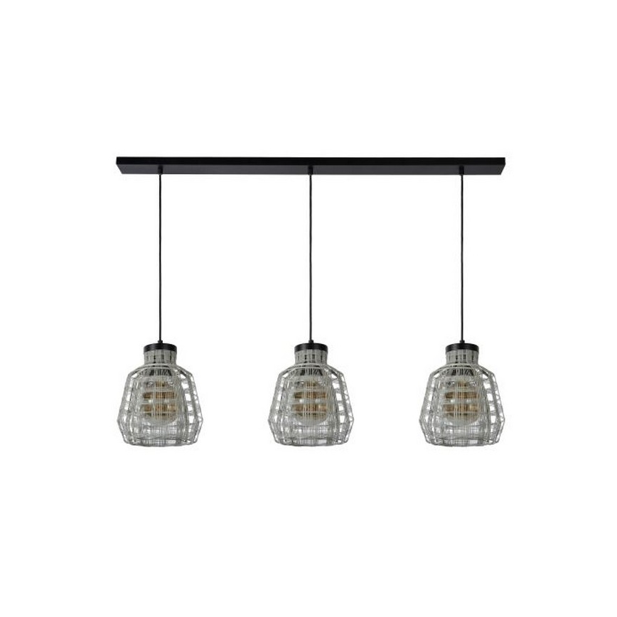 Lucide 02406/03/36 - Lestenec na vrvici FIONA 3xE27/60W/230V