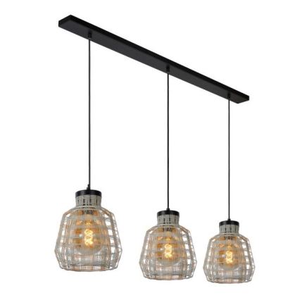 Lucide 02406/03/36 - Lestenec na vrvici FIONA 3xE27/60W/230V