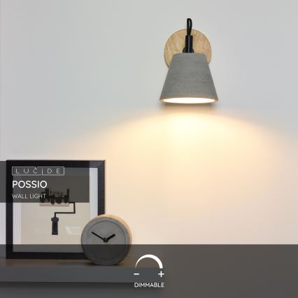 Lucide 03213/01/41 - Stenska svetilka POSSIO 1xE14/40W/230V