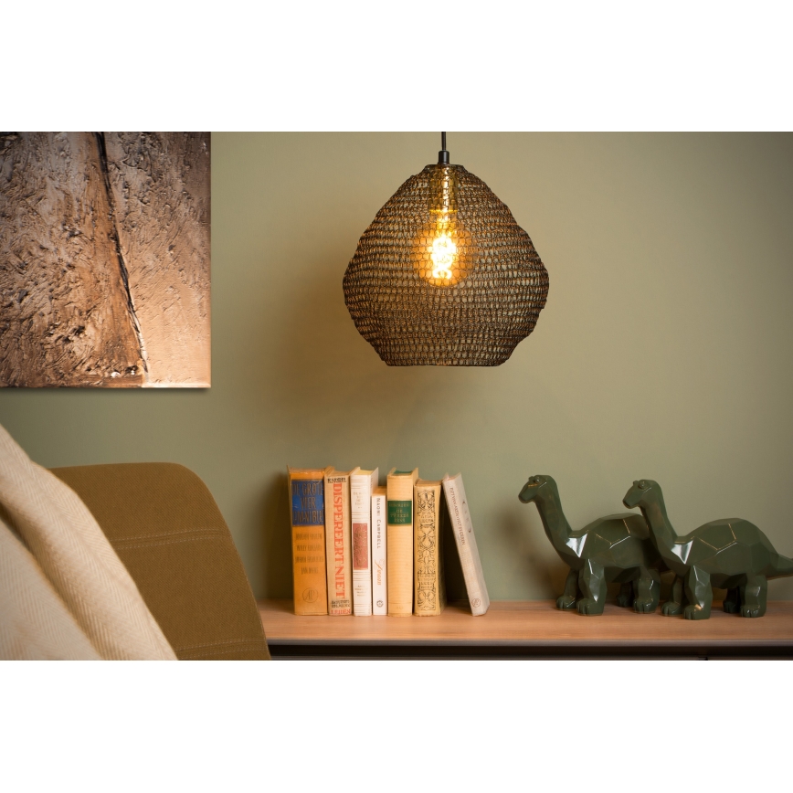 Lucide 03423/28/30 - Lestenec na vrvici SAAR 1xE27/60W/230V