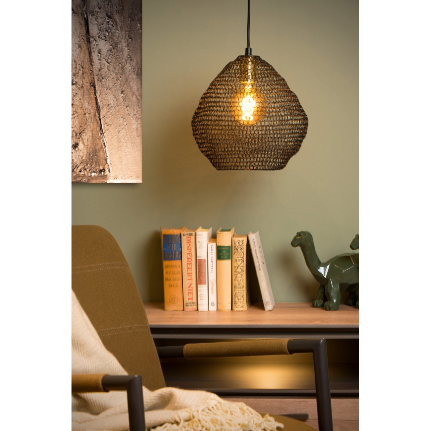 Lucide 03423/28/30 - Lestenec na vrvici SAAR 1xE27/60W/230V