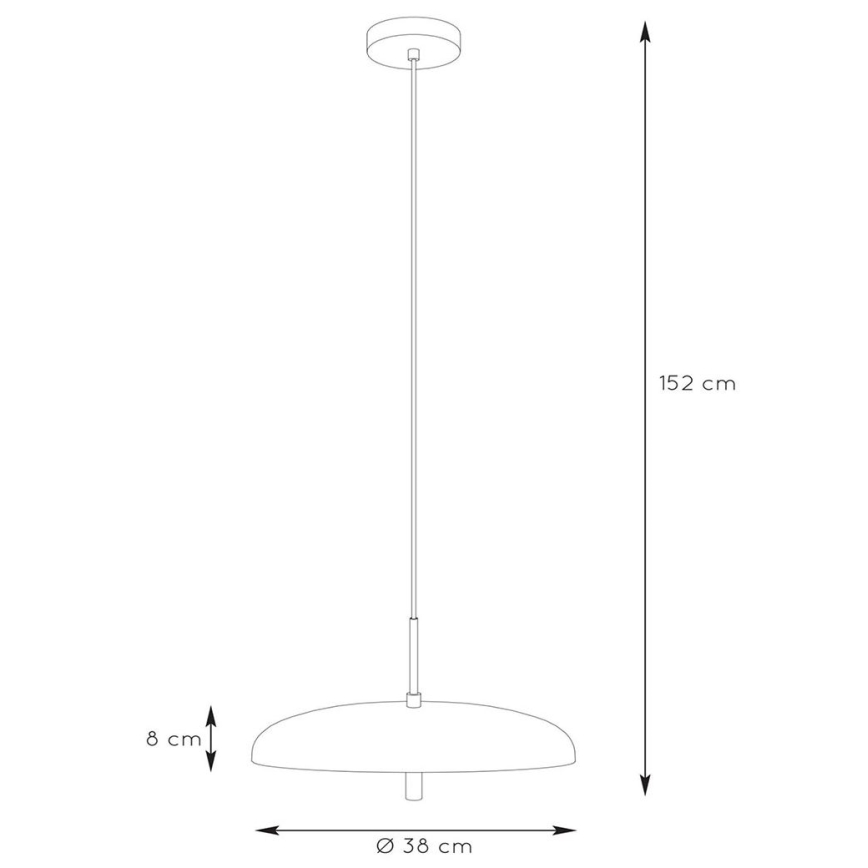 Lucide 03431/38/30 - Lestenec na vrvici ELGIN 3xG9/20W/230V