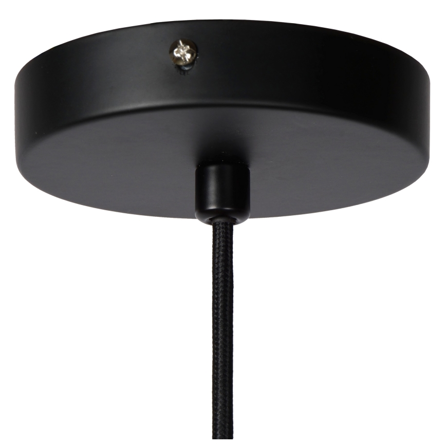 Lucide 03438/35/72 - Lestenec na vrvici ALBAN 1xE27/40W/230V bež