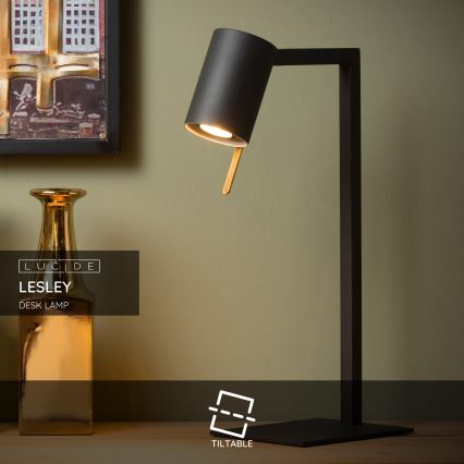 Lucide 03525/01/30 - Namizna svetilka LESLEY 1xGU10/35W/230V