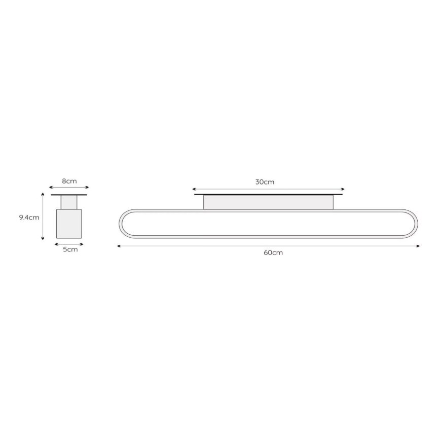 Lucide 04209/12/30 - Kopalniška stenska svetilka MADELON LED/9W/230V IP44