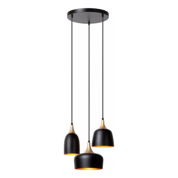 Lucide 05446/13/30 - Viseči lestenec na kablu CHAYANNE 3xE14/10W/230V