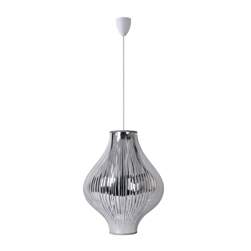 Lucide 06408/01/11 - Viseča svetilka POLI 1xE27/60W/230V sijajni krom