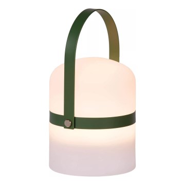 Lucide 06802/01/33 - LED Zunanja zatemnitvena svetilka LITTLE JOE LED/0,3W/3,7V USB IP44 680 mAh zelena