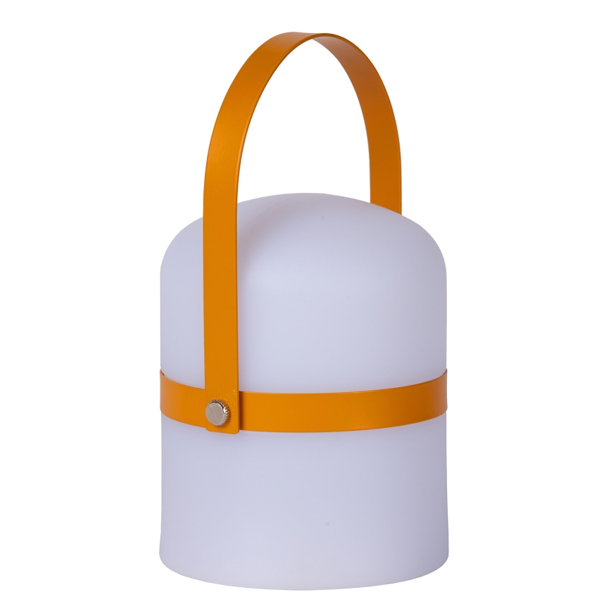 Lucide 06802/01/43 - LED Zunanja zatemnitvena svetilka LITTLE JOE LED/0,3W/3,7V USB IP44 680 mAh oranžna