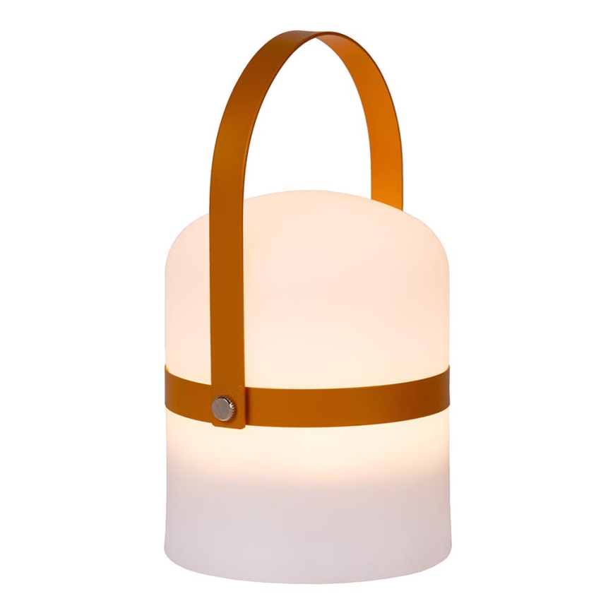 Lucide 06802/01/43 - LED Zunanja zatemnitvena svetilka LITTLE JOE LED/0,3W/3,7V USB IP44 680 mAh oranžna