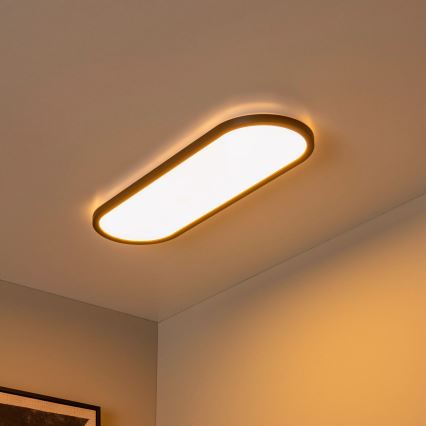 Lucide 07121/24/30 - Zatemnljivo stropno LED svetilo ELLY LED/24W/230V 2700/3300/4000K 20x60 cm