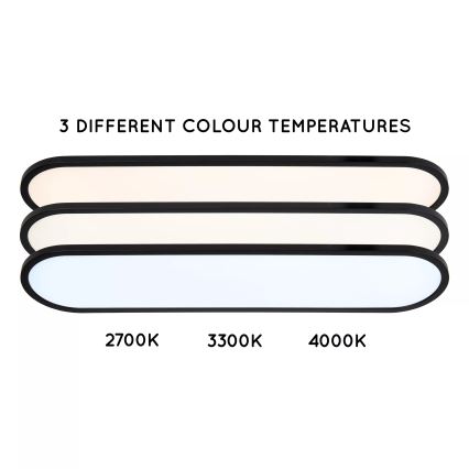 Lucide 07121/36/30 - LED Zatemnjiva stropna svetilka ELLY LED/36W/230V 2700/3300/4000K 20x80 cm