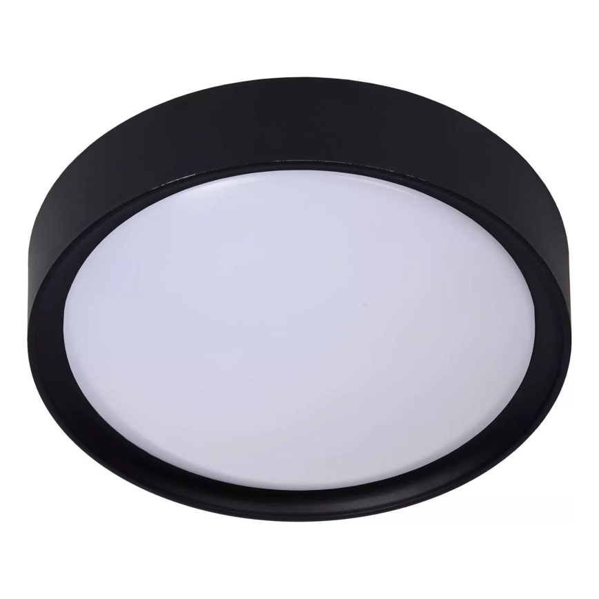 Lucide 08109/01/30 - Stropna svetilka LEX 1xE27/9W/230V črna