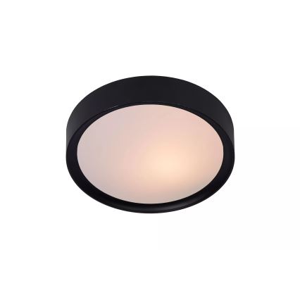 Lucide 08109/01/30 - Stropna svetilka LEX 1xE27/9W/230V črna