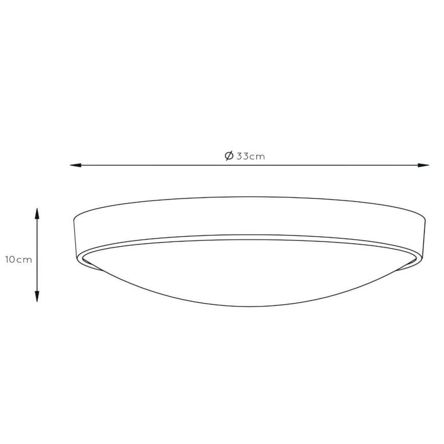 Lucide 08109/02/31 - Stropna svetilka LEX 2xE27/9W/230V bela