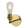 Lucide 08223/01/01 - LED stenska svetilka RETRO 1xE27/5W/230V medenina