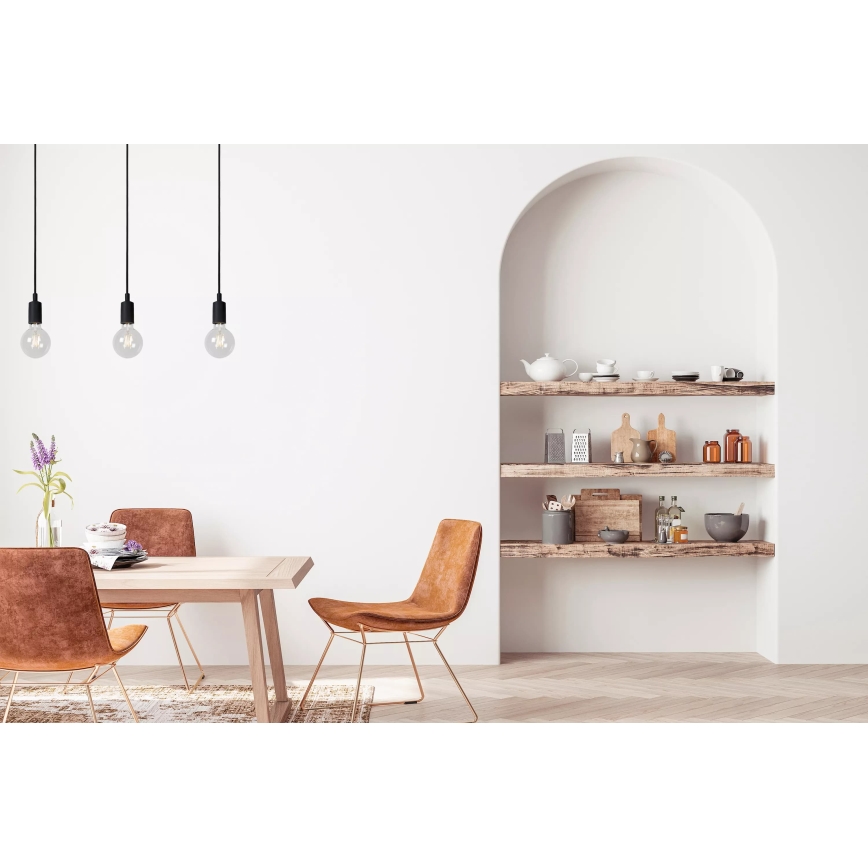 Lucide 08408/03/30 - Viseči lestenec na kablu FIX MULTIPLE 3xE27/60W/230V