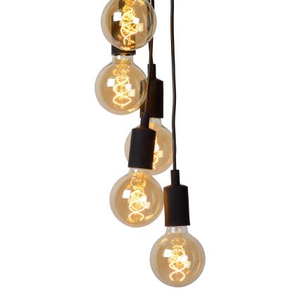 Lucide 08408/07/30 - Lestenec na vrvici FIX MULTIPLE 7xE27/60W/230V