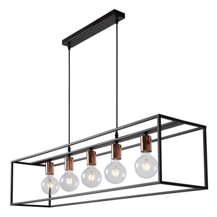 Lucide 08424/05/30 - Obesna svetilka ARTHUR 5xE27/60W/230V