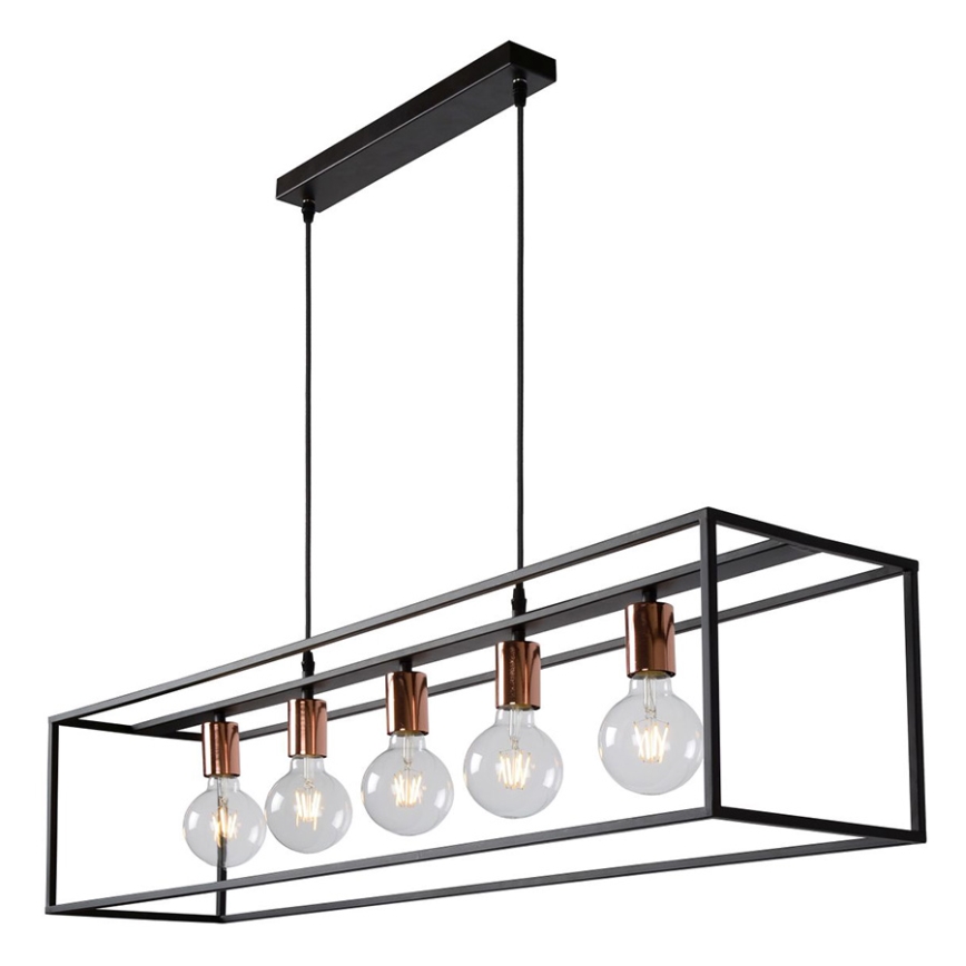 Lucide 08424/05/30 - Obesna svetilka ARTHUR 5xE27/60W/230V