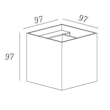 Lucide 09217/04/30 - LED Zatemnitvena stenska svetilka XIO 1xG9/4W/230V črna