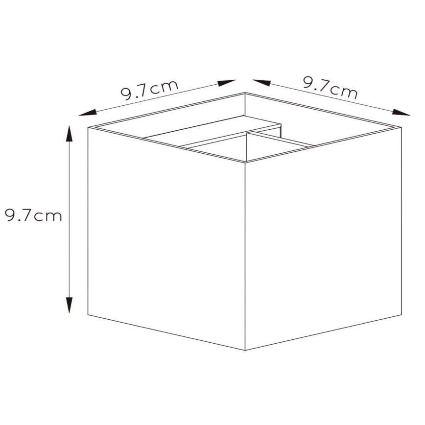 Lucide 09217/04/31 - LED Zatemnitvena stenska svetilka XIO 1xG9/4W/230V