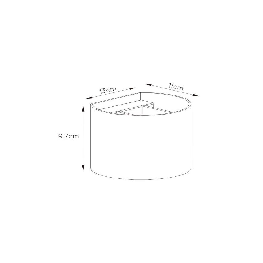 Lucide 09218/04/36 - LED Zatemnitvena stenska svetilka XIO 1xG9/4W/230V antracit