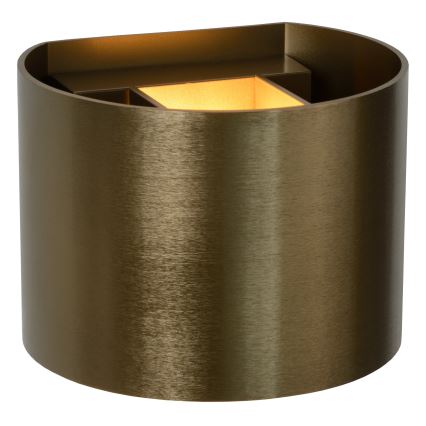 Lucide 09218/04/97 - LED Zatemnitvena stenska svetilka XIO 1xG9/4W/230V rjava