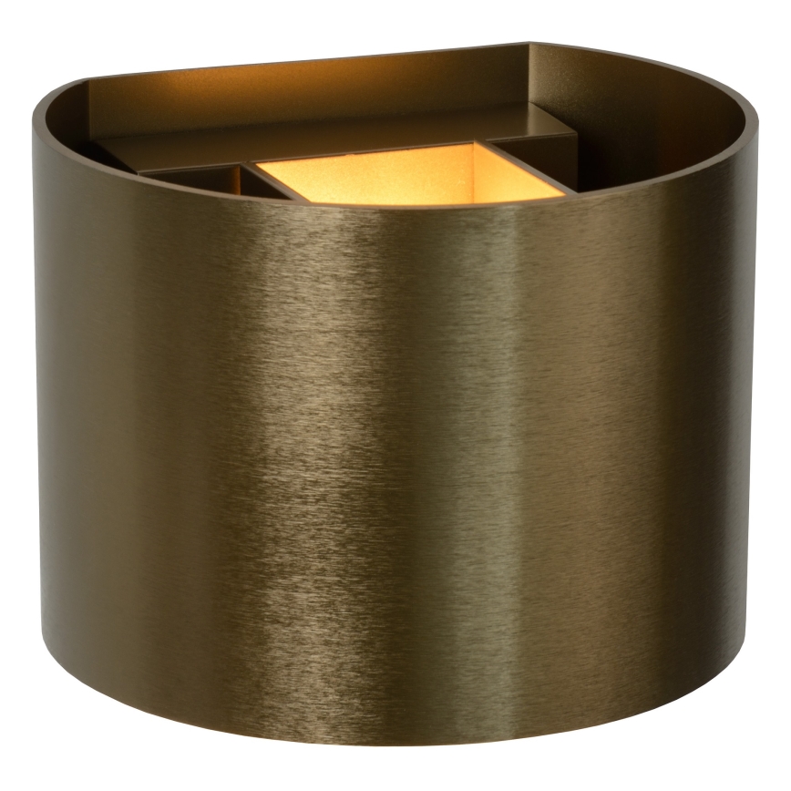 Lucide 09218/04/97 - LED Zatemnitvena stenska svetilka XIO 1xG9/4W/230V rjava