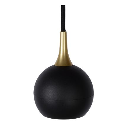 Lucide 09434/01/30 - Lestenec na vrvici FAVORI 1xGU10/5W/230V črn