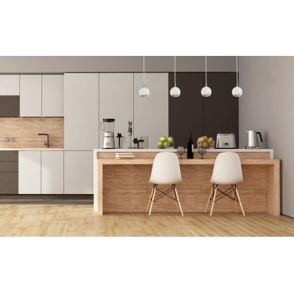 Lucide 09434/04/31 - Lestenec na vrvici FAVORI 4xGU10/5W/230V bel