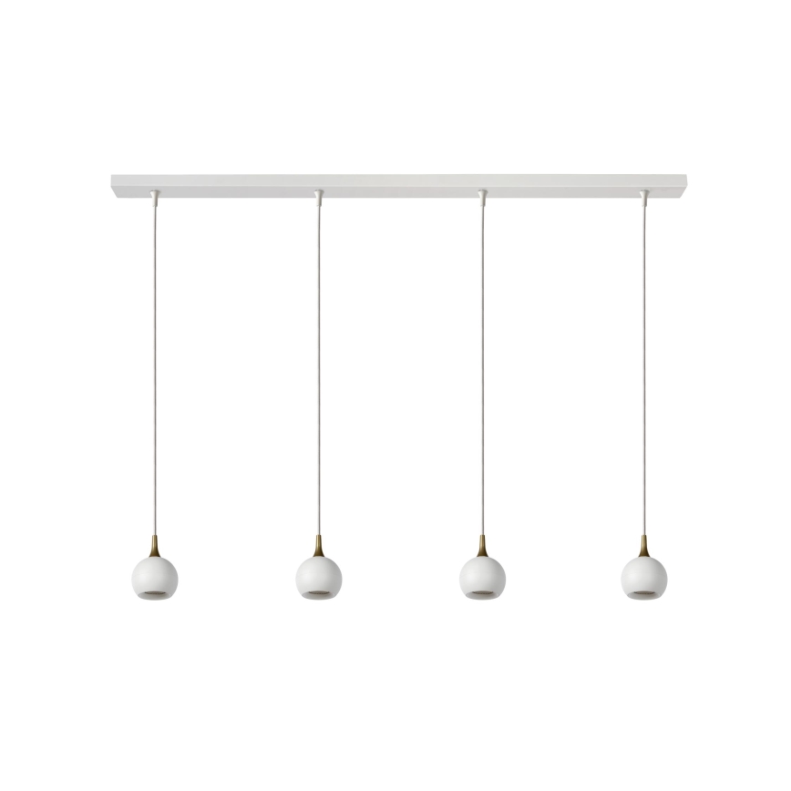 Lucide 09434/04/31 - Lestenec na vrvici FAVORI 4xGU10/5W/230V bel