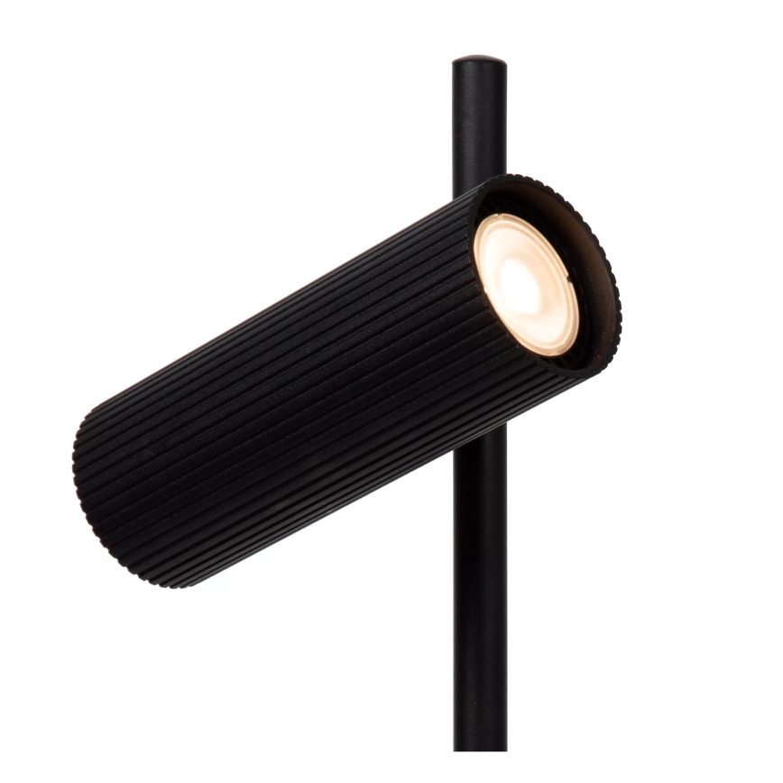 Lucide 09539/01/30 - Namizna svetilka CLUBS 1xGU10/40W/230V črna