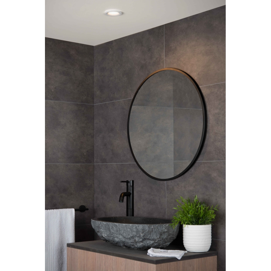 Lucide 09923/01/31 - Kopalniška vgradna svetilka ZIVA 1xGU10/50W/230V IP44 bela