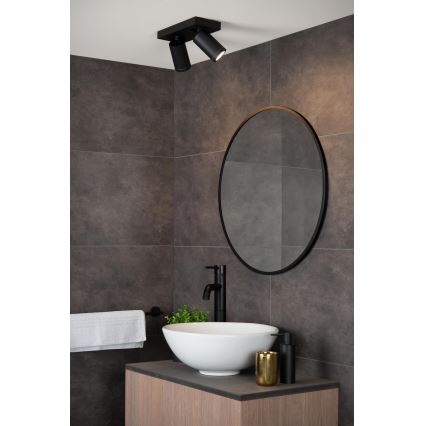 Lucide 09930/10/30 - LED Zatemnitveni reflektor TAYLOR 2xGU10/5W/230V IP44