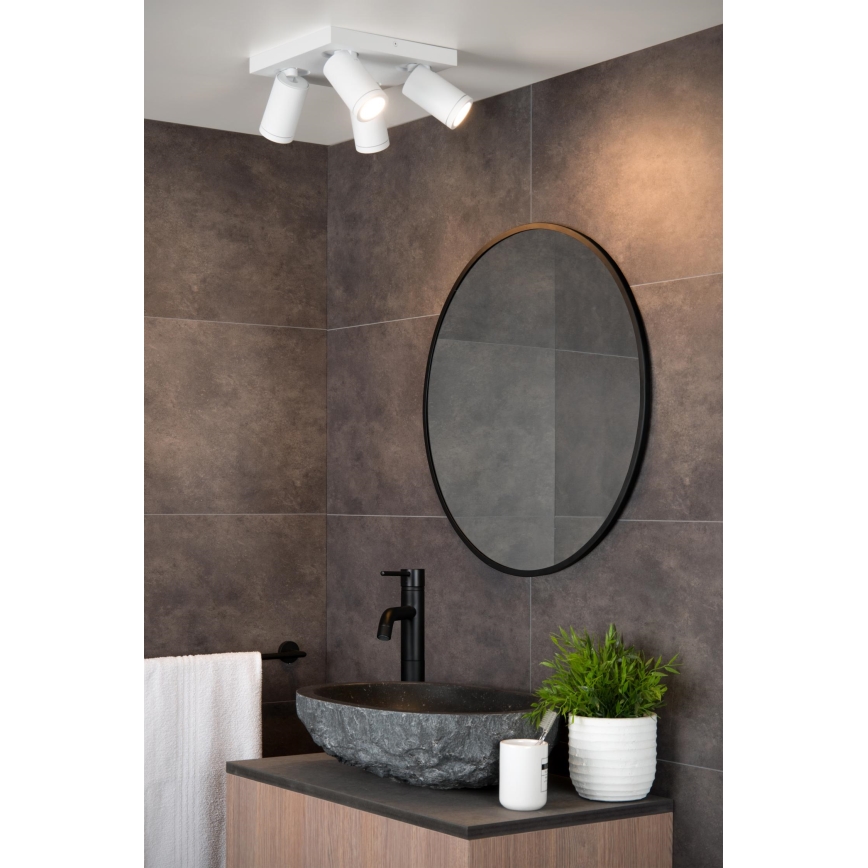 Lucide 09930/20/31 – LED Zatemnitveni reflektor TAYLOR 4×GU10/5W/230V IP44