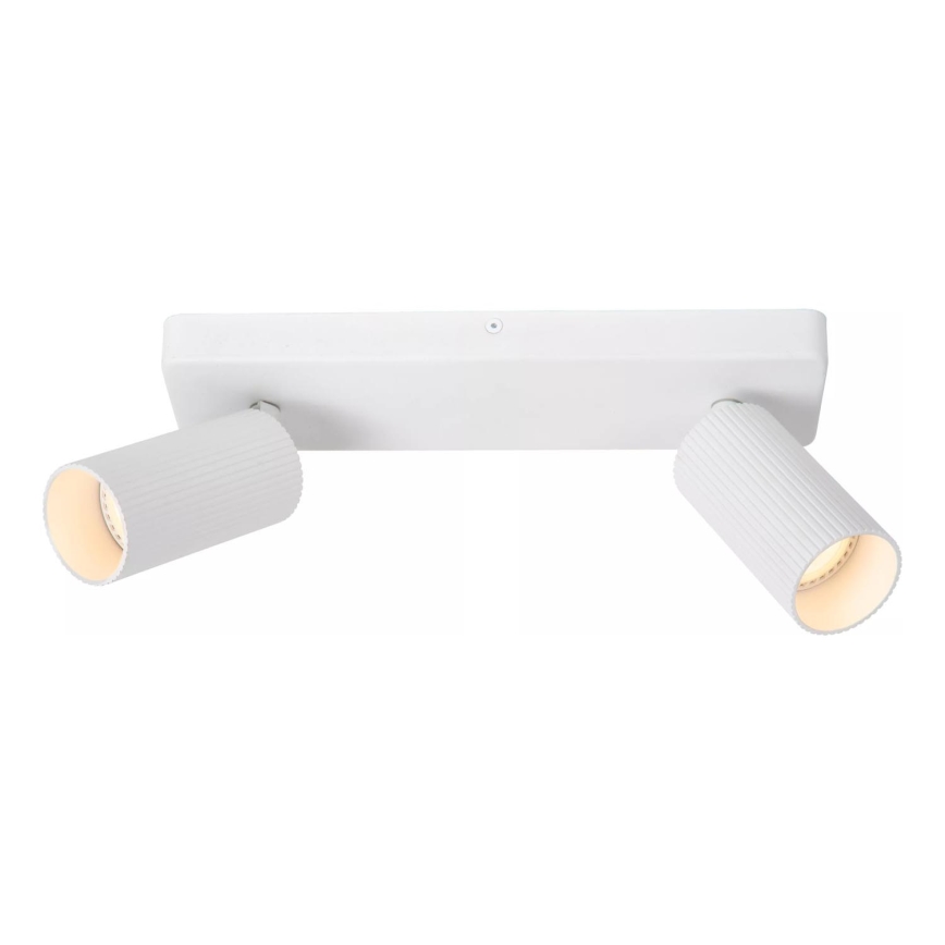 Lucide 09939/02/31 - Točkovno svetilo CLUBS 2xGU10/40W/230V bela